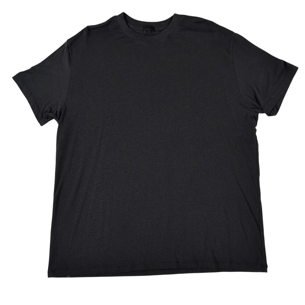 SKIMS Men’s Onyx (Black) Classic Short-Sleeve T-Shirt XL Measured